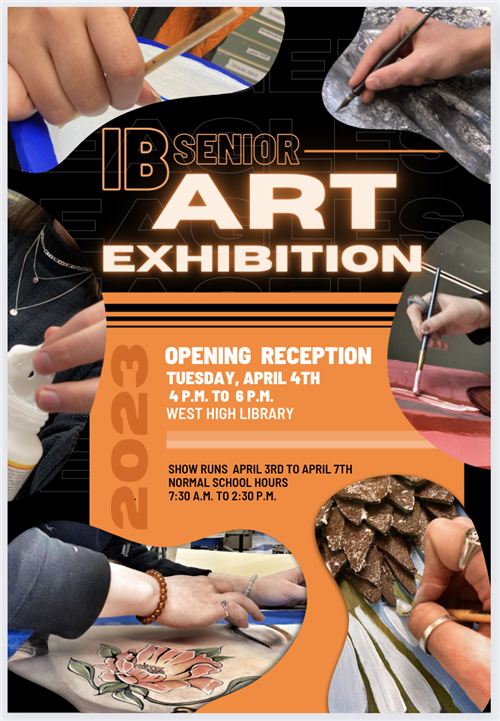 ib art show flier